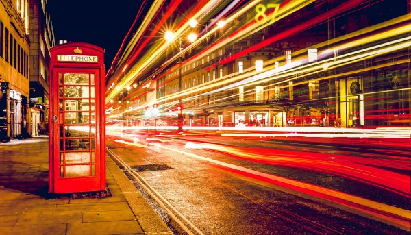 Busy Image of London Street